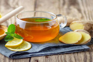 Black Tea With Honey & Ginger