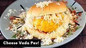 Cheese Bada Pav 