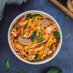 Ba Mee (thai Styled Noodles Non-veg)