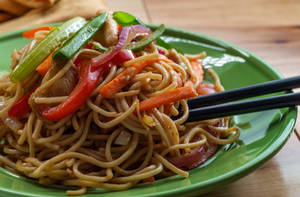 Veg Noodles Hakka