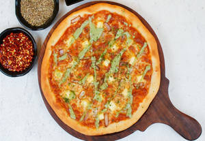 Zesty Paneer Pizza 