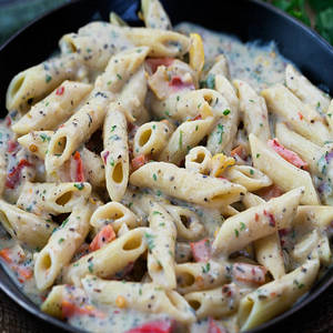 White Sauce Penne Pasta