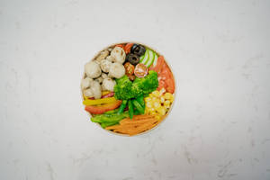 Super Loaded Veggie Salad