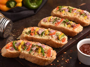 Pizza Garlic Bread 4 - Pieces
