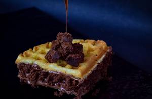 Nutella Brownie Waffle