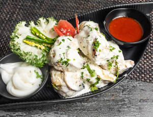 Chicken Afghani Momos