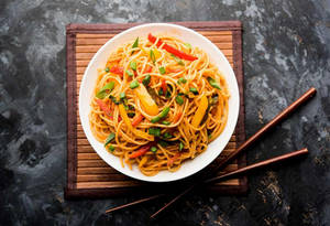 Veg Garlic Noodles
