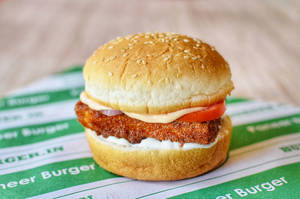 Crispy Paneer Burger