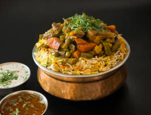 Veg Hyderabadi Biryani