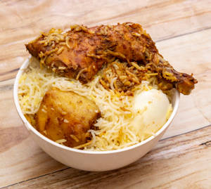 Chicken Birlyani 1 KG, 2pcs ,2 Eggs