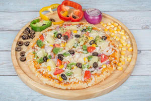 Cheese And Corn Pizza