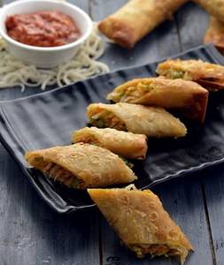 Spring Roll (puts Onion & Garlic Inside While Cooking)