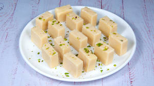 Vanilla Ice Cream Burfi