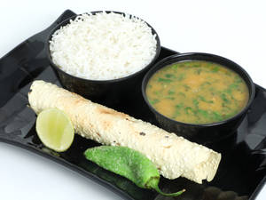 Dal Rice Platter