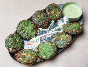 Hara Bhara Kebab (Fried)