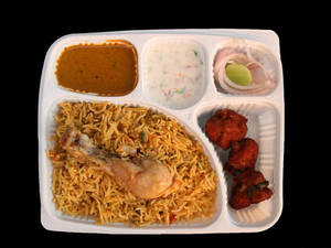 Biriyani Chicken 65 Combo