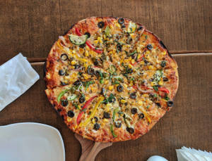 6" Cheese Corn Pizza