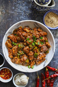 Chicken Manchurian Dry