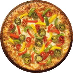 10'' Peri Peri Veg Pizza