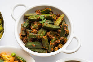 Bhindi Dry