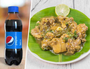 Chilli Chicken Biryani (andhra Style) + Pepsi 250 Ml