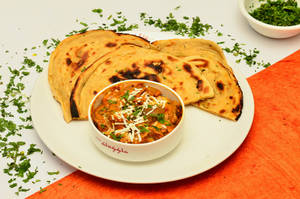 Kadhai Paneer + Laccha Paratha
