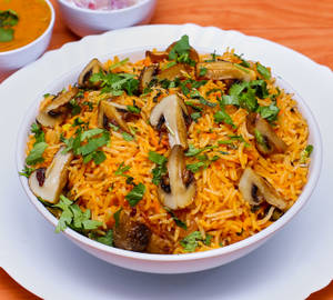Mushroom Biryani