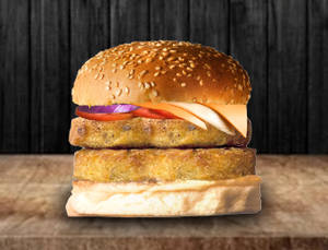 Double Paneer & Double Tikki Burger