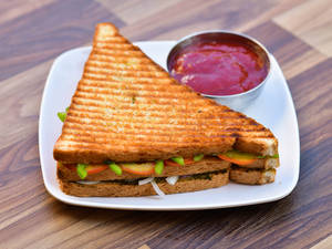 Veg grilled sandwich