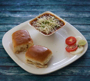 Cheese Pav Bhaji