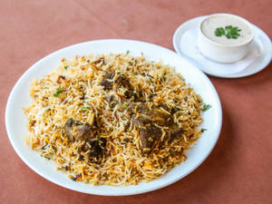 Mutton Dum Biryani (2 Pcs)