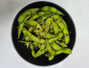 Edamame In Rock Salt
