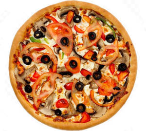 10"  Deluxe Veg Pizza