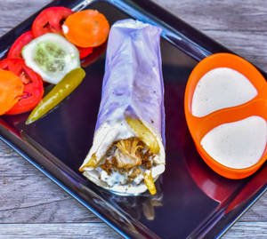 Normal Chicken Shawarma Roll