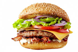 Creamy Cheese Burger