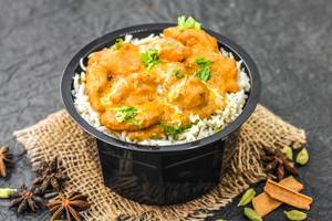 Tawa Malai Chicken Rice Bowl