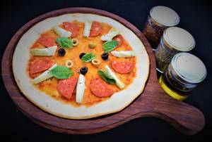 Pizza Pepperoni E Carciofi