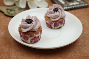 Blueberry Mini Cup Cake (6 Pcs)