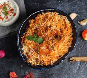 Dum Pukht Jhinga Biryani