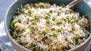 Mattar Pulao