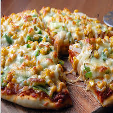 Veg corn cheese pizza