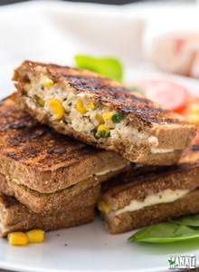 Cheese Corn Sandwich