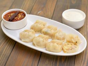 Steamed Veg Momos (10 Pcs)