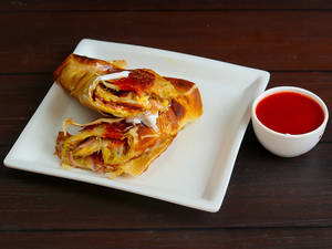 Double Egg Double Aloo Roll