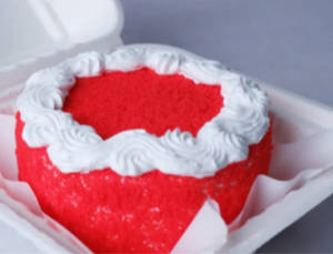 Red Velvet Bento Cake