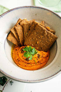 Smoked Red Pepper Hummus
