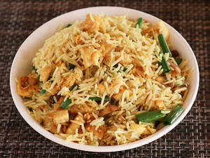 Chicken Singapore Fried Rice
