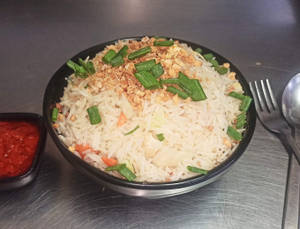 Veg Burnt Garlic Rice