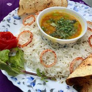 Dal Fry + Jeera Rice 