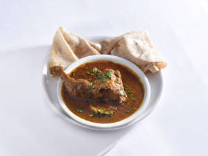 Chicken Masala 2 Pc (Qtr) + 2 Rumali Roti
